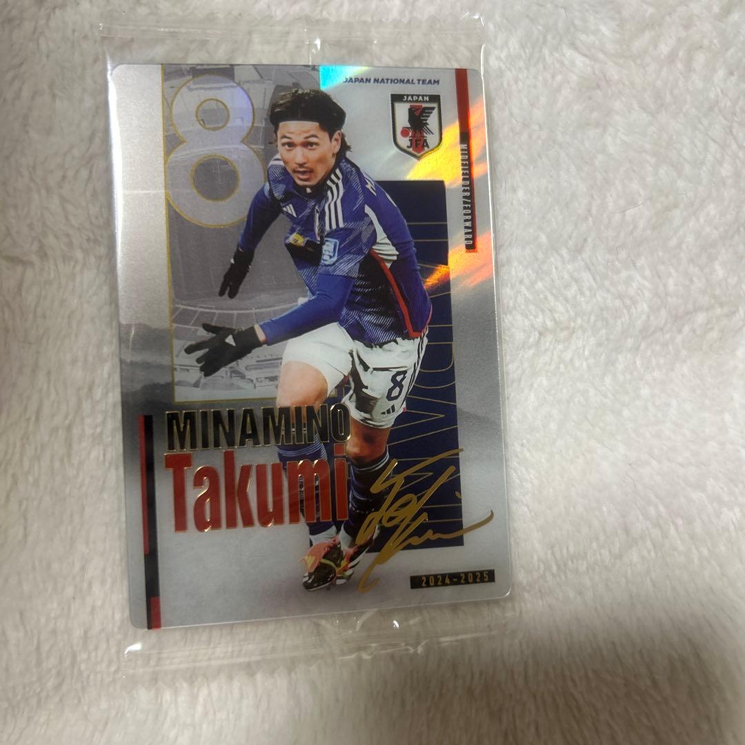 南野拓実 サイン入りトレーディングカード - メルカリ