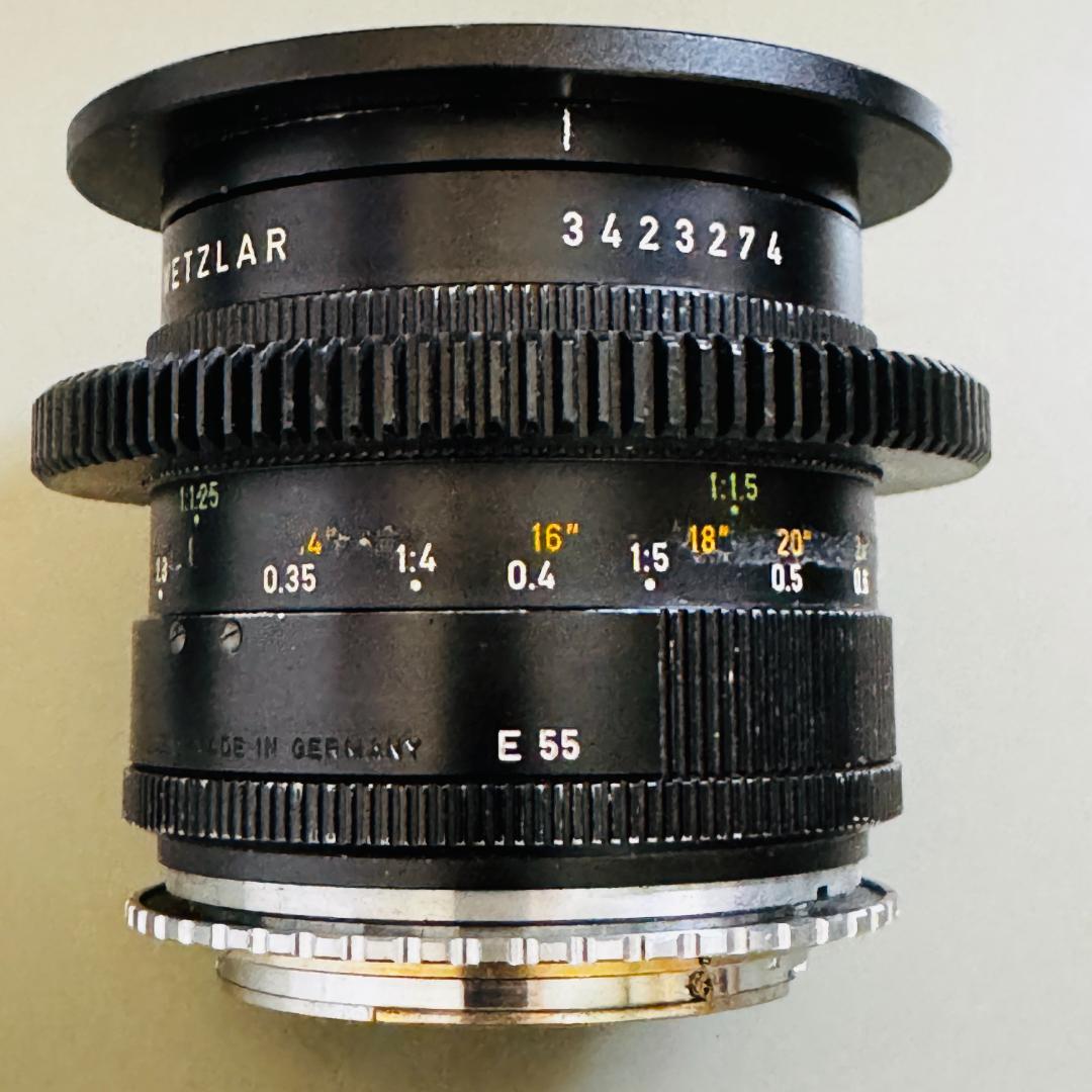 シネマ用 Leitz Macro -Elmarit-R 1:2.8/60 3カム