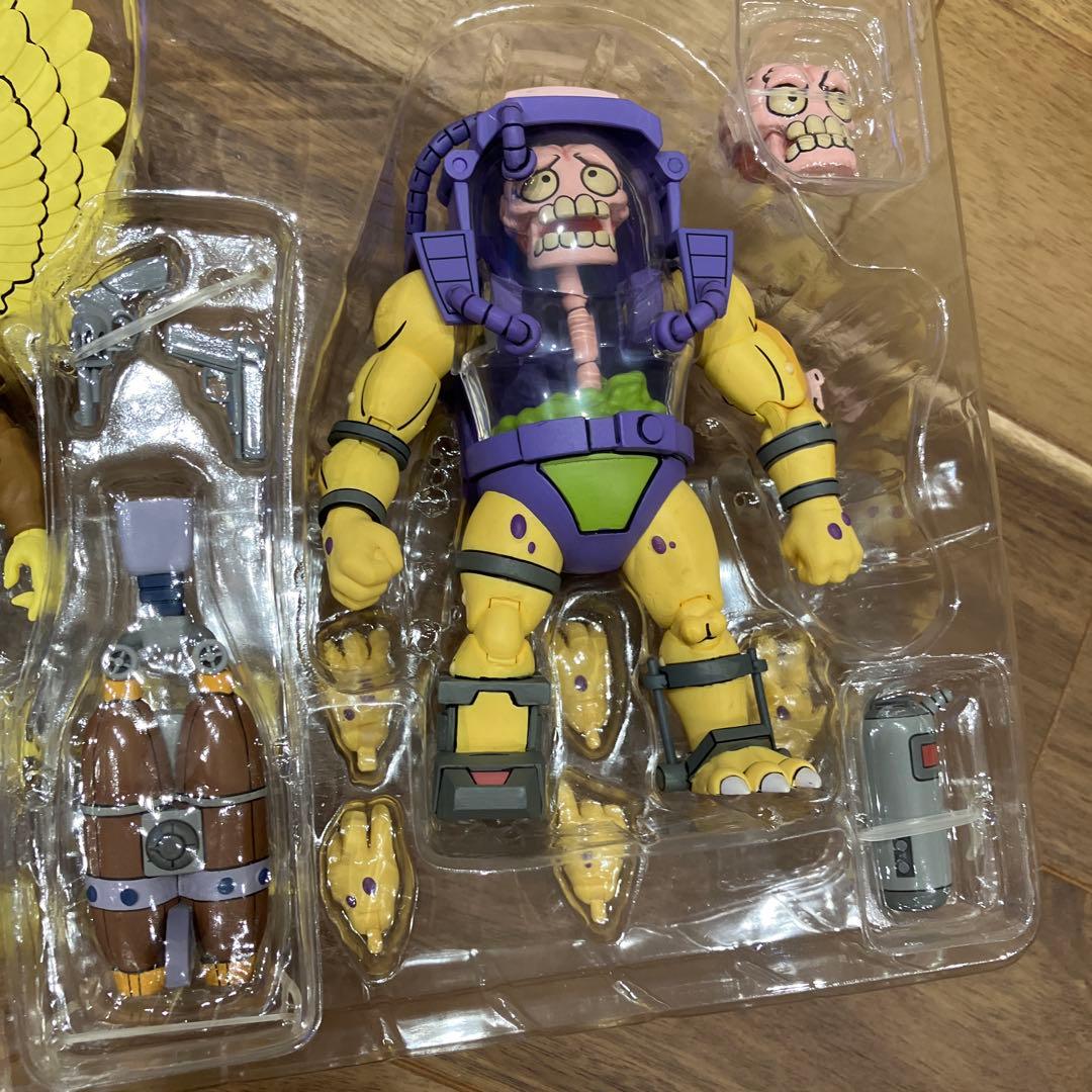 NECA ネカ TMNTタートルズ エースダック&ミュータジェンマン