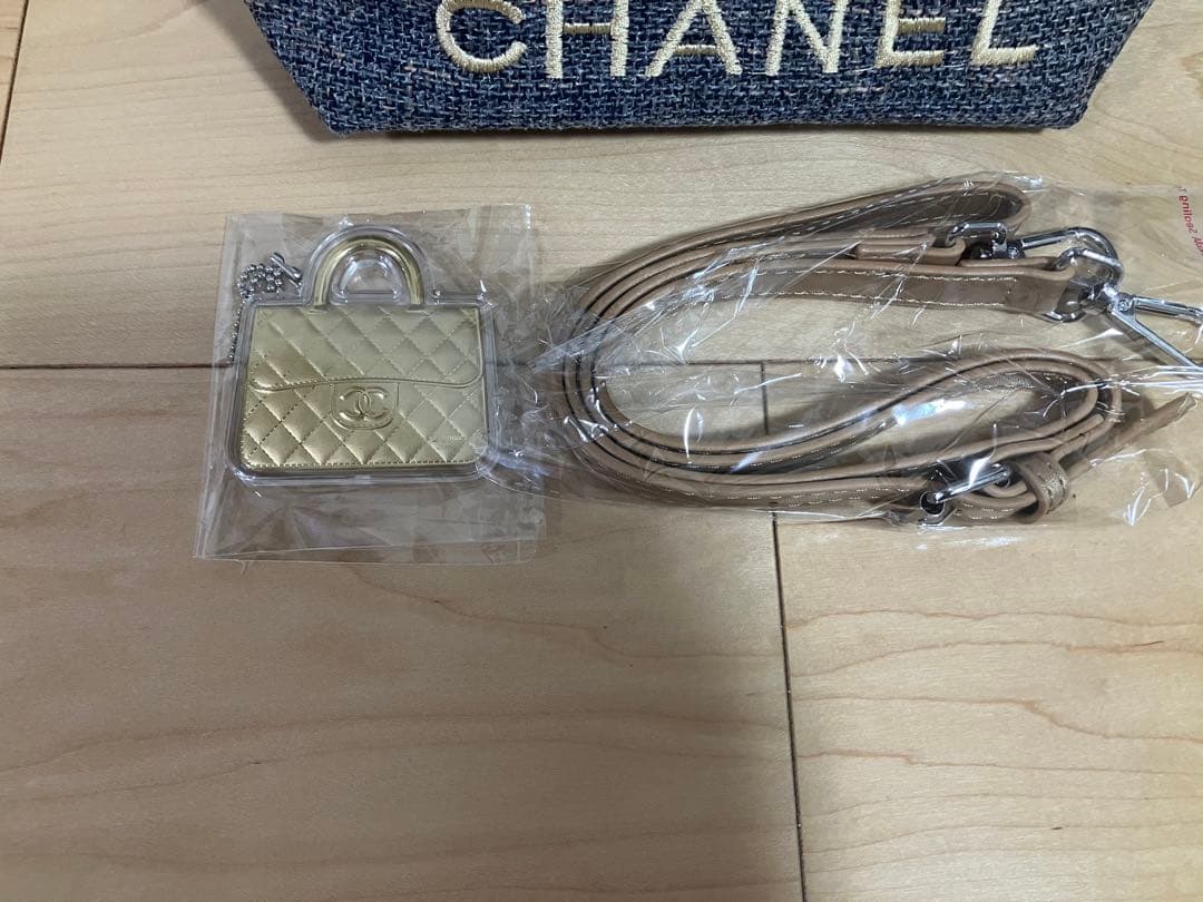 希少非売品 シャネルノベルティ ツィードバックベージュ系 - メルカリ