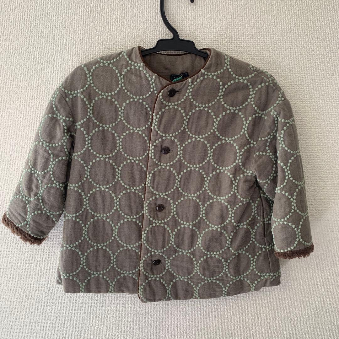 ミナペルホネン キッズ タンバリン コート 90 ジャケット - メルカリ