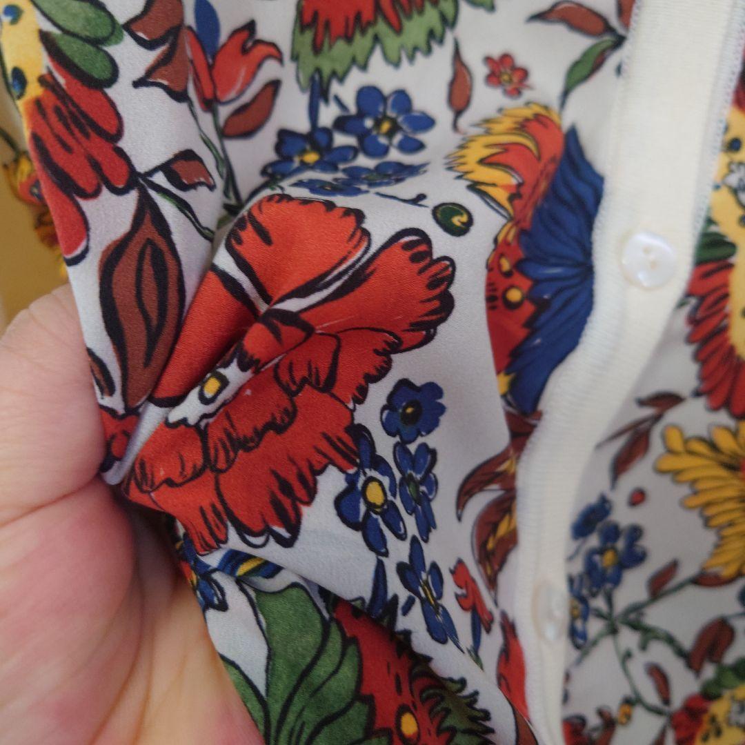 最終価格 美品 レリアン プラス 17号 カーディガン 花柄 - メルカリ