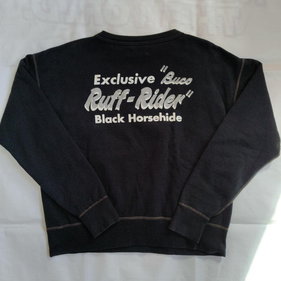 McCoy's Buco Ruff-Rider スウェット Lサイズ 黒 - メルカリ