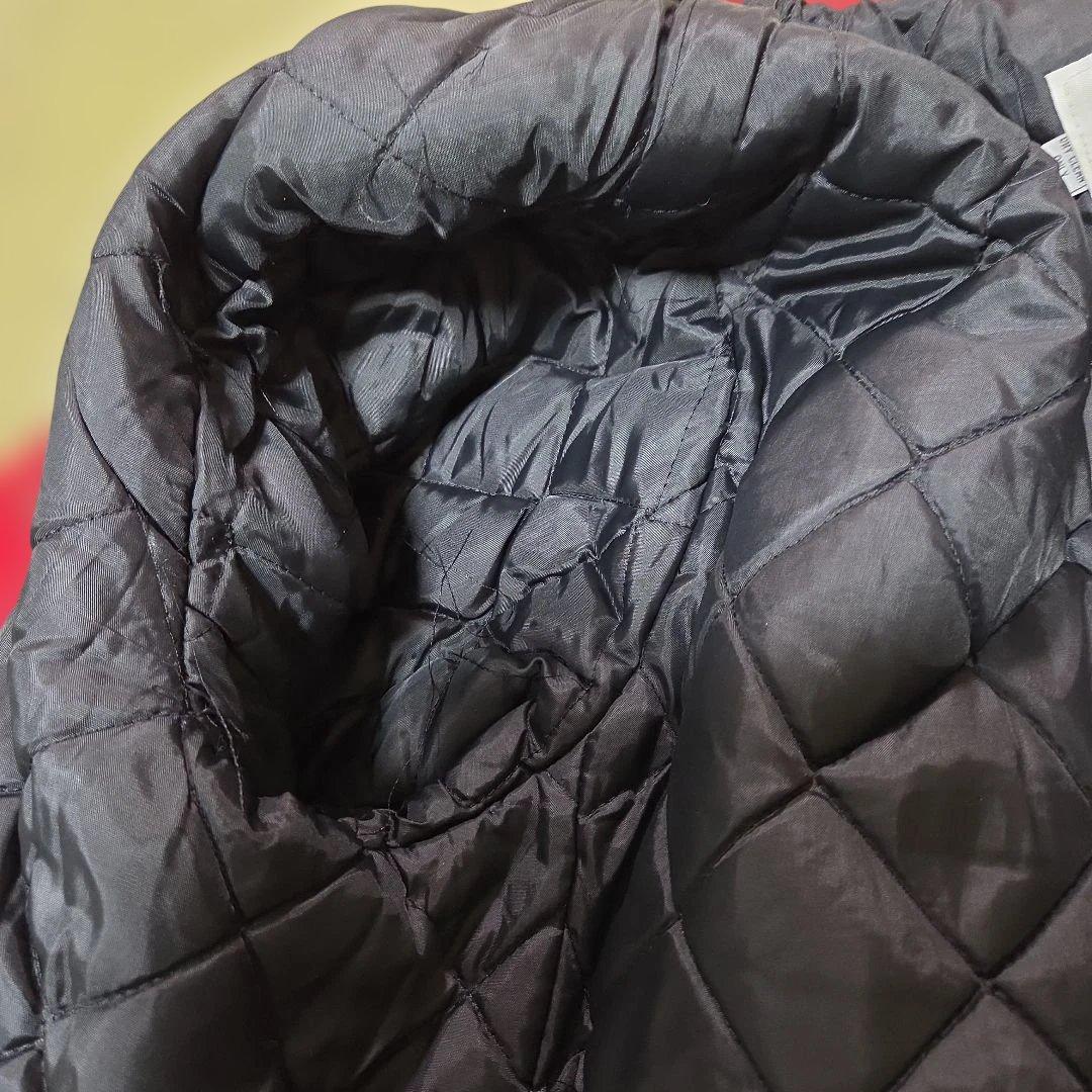 【美品 XL相当】 Schott U.S.740N Pコート キルティング 赤