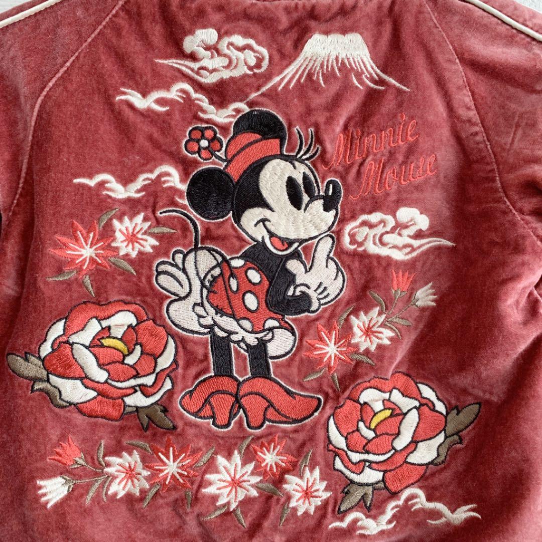 Disney ミニーちゃん リバーシブル スカジャン 女の子 90cm - メルカリ