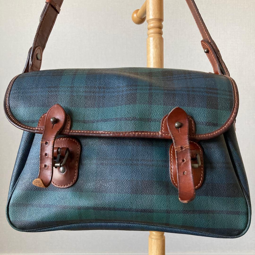 ラルフローレン ショルダーバッグ チェック柄 Ralph Lauren - メルカリ