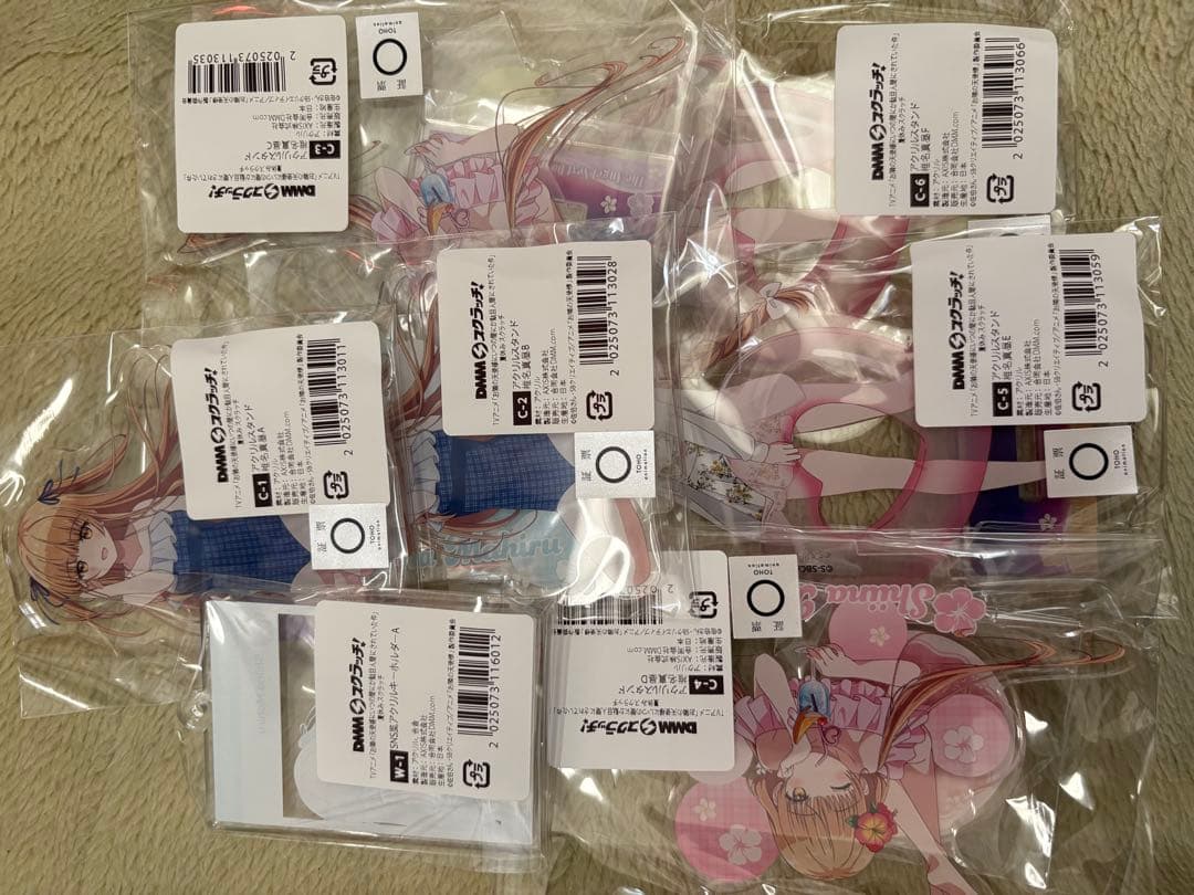 お隣の天使様 B賞以下コンプセット+Wチャンス賞 DMMスクラッチ 夏休み