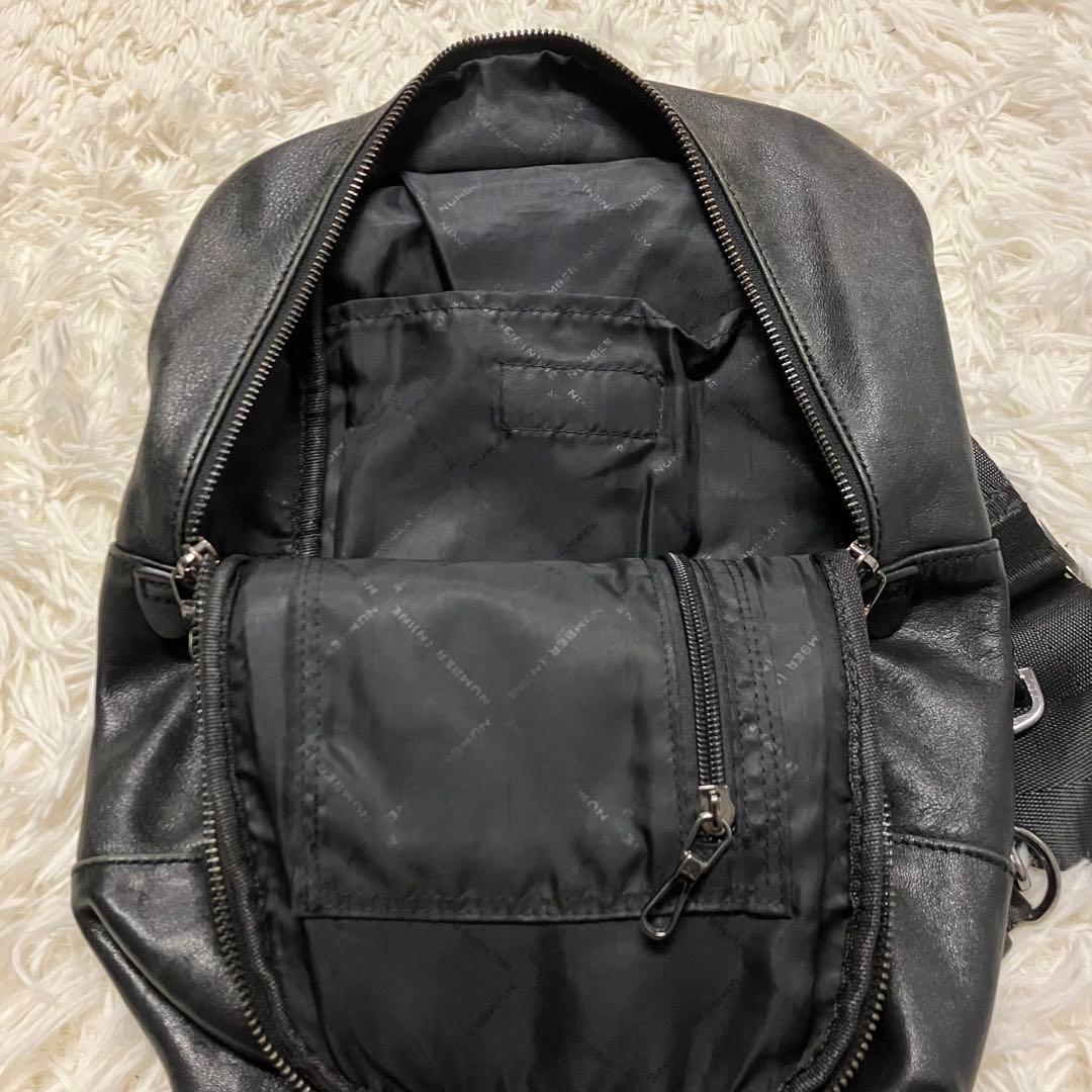 《状態良珍品早い者勝ち》ナンバーナインnumber nineレザーワンショルダー