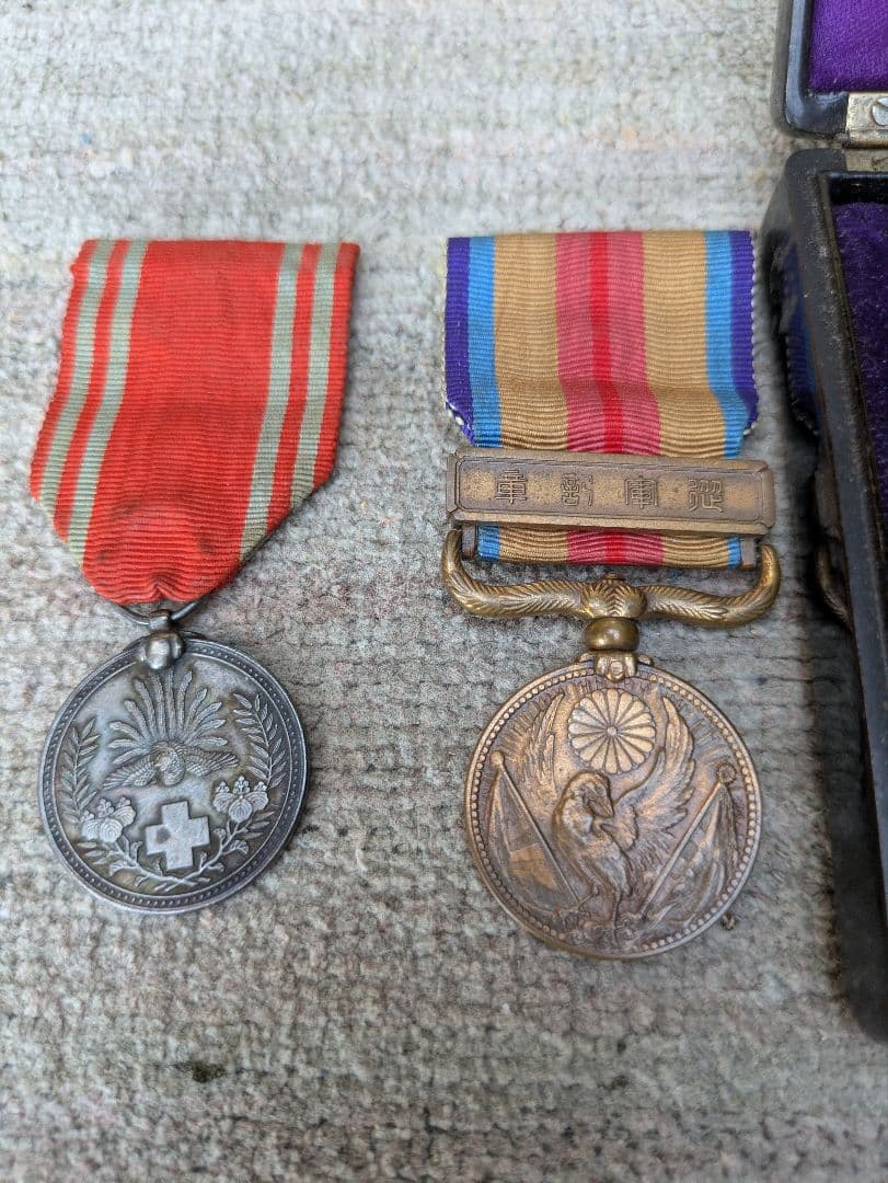 旧日本軍勲章 功七級金鵄章 ほか6点一括で
