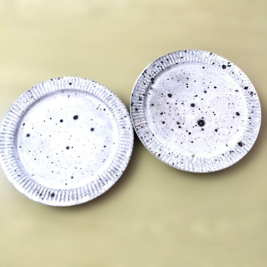 余宮隆　しのぎリム皿　7寸 2枚セット 余宮隆 しのぎリム皿 7寸 2枚セット - メルカリ