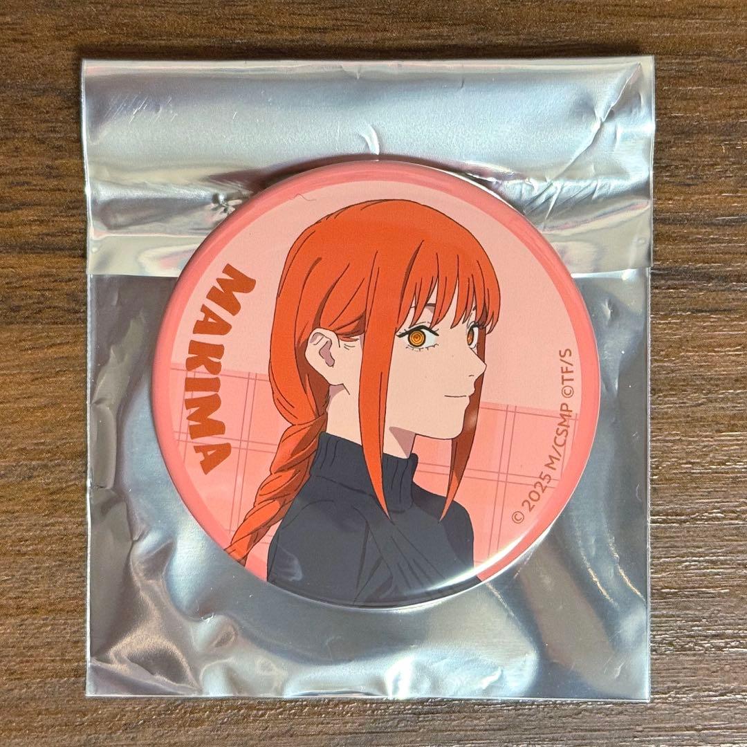 チェンソーマン 劇場版 レゼ篇 マキマ 缶バッジ カフェ コラボ 限定
