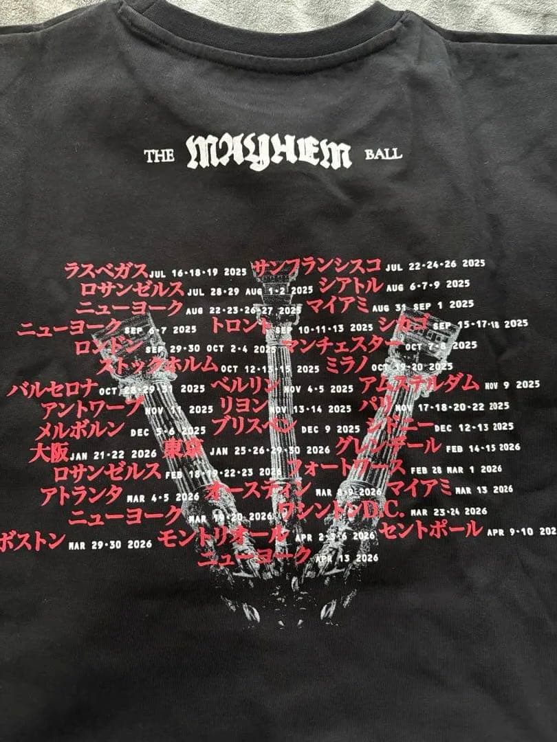 LADY GAGA 踊るか死ぬかTシャツXL レディーガガ MAYHEM - メルカリ