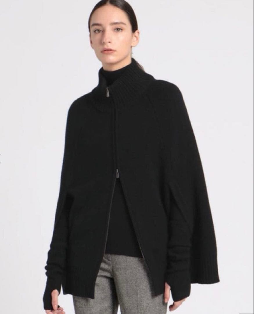 美品　セオリーリュクス　theory luxe 上質ポンチョ Theory luxe - Theory luxe 21aw ポンチョコートの通販 by yu♡'s shop