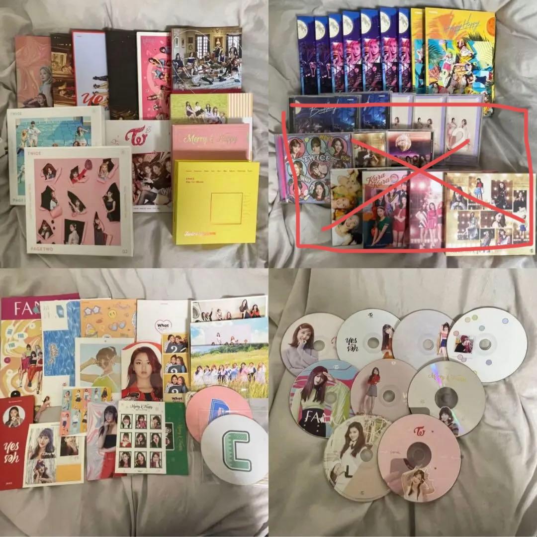 TWICEグッズ TWICEアルバム TWICECD TWICEまとめ売り - メルカリ