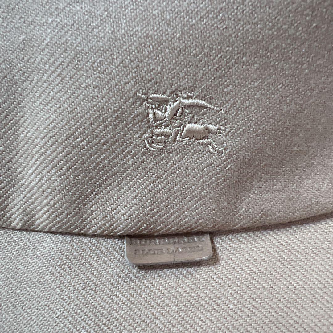 《美品》バーバリー リバーシブル バケットハット ノバチェック ブラウン バケハ