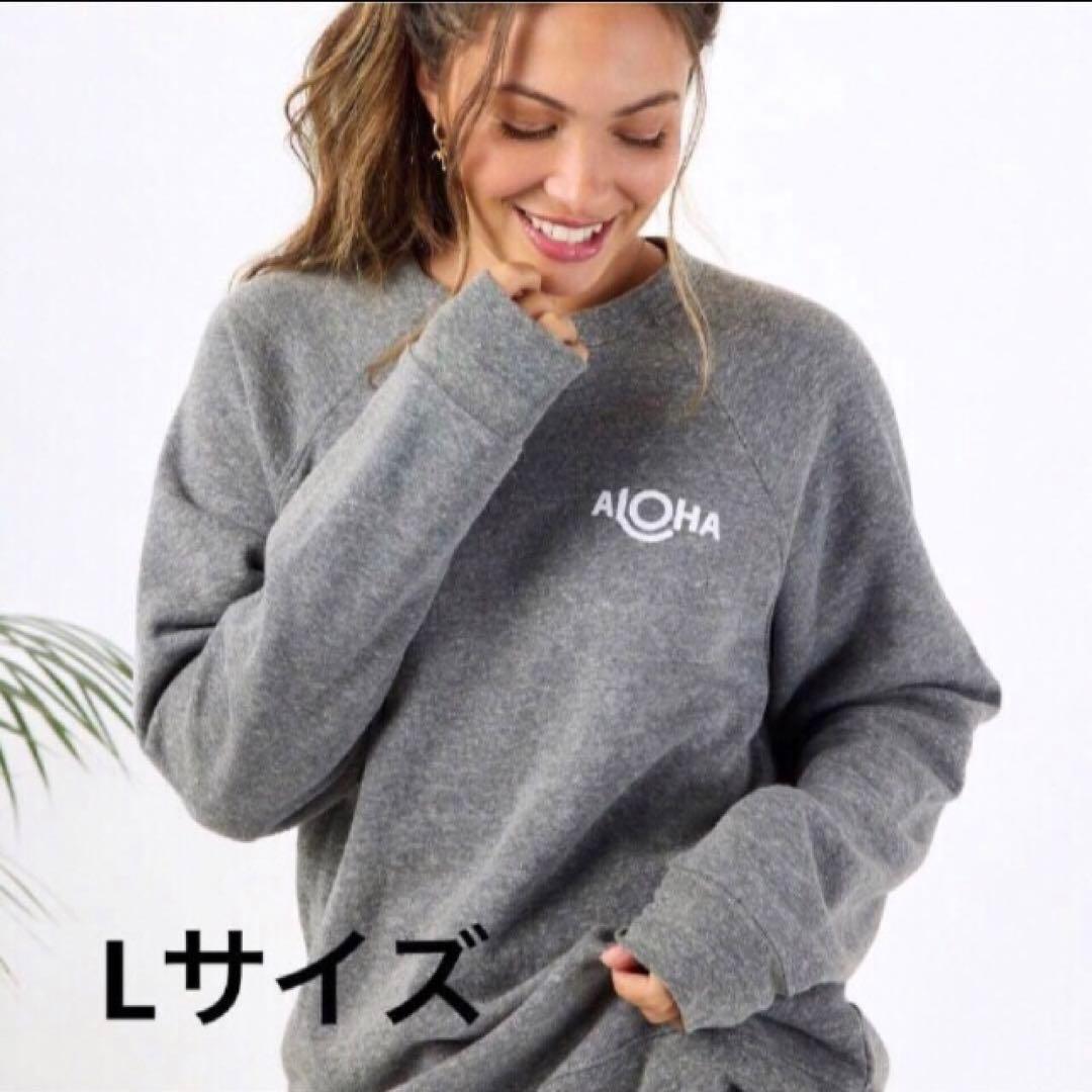 アロハコレクション スウェット トレーナー ALOHAロゴ ユニセックス L