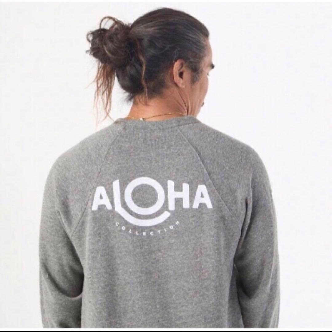 アロハコレクション スウェット トレーナー ALOHAロゴ ユニセックス L