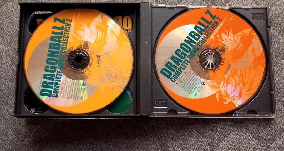 貴重 プロモ盤 ドラゴンボールZ コンプリート ソング コレクション2 3枚組