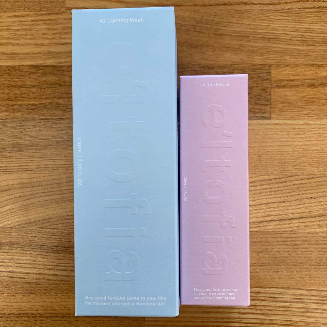 新品 エルトフィア AZ カーミングウォッシュ NA グリップセラム セット