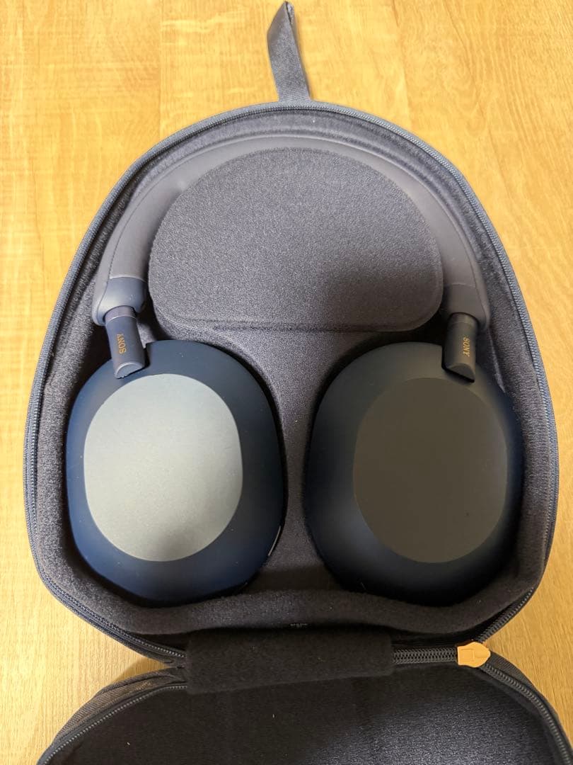 SONY WH-1000XM5 ミッドナイトブルー 特典完備 WH-1000XM5 限定色 ミッドナイトブルー は 特別感が漂う大人の雰囲気