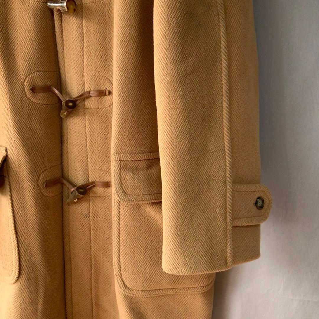 GLOVERALL グローバーオール ダッフルコート 42 英国製 ヘリンボーン