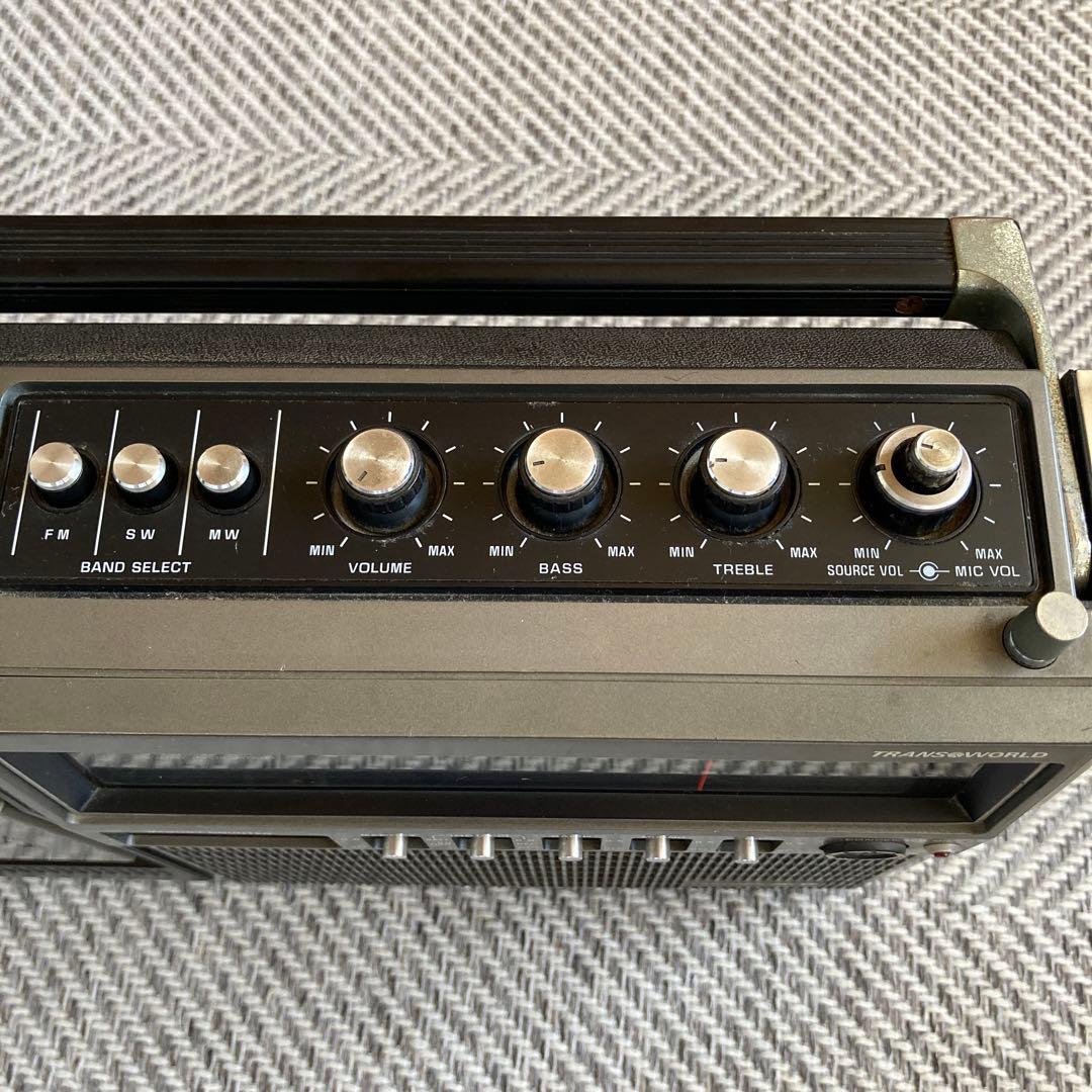 SANYO サンヨー 昭和レトロ ラジカセ ジャンク ジャンク品 - メルカリ