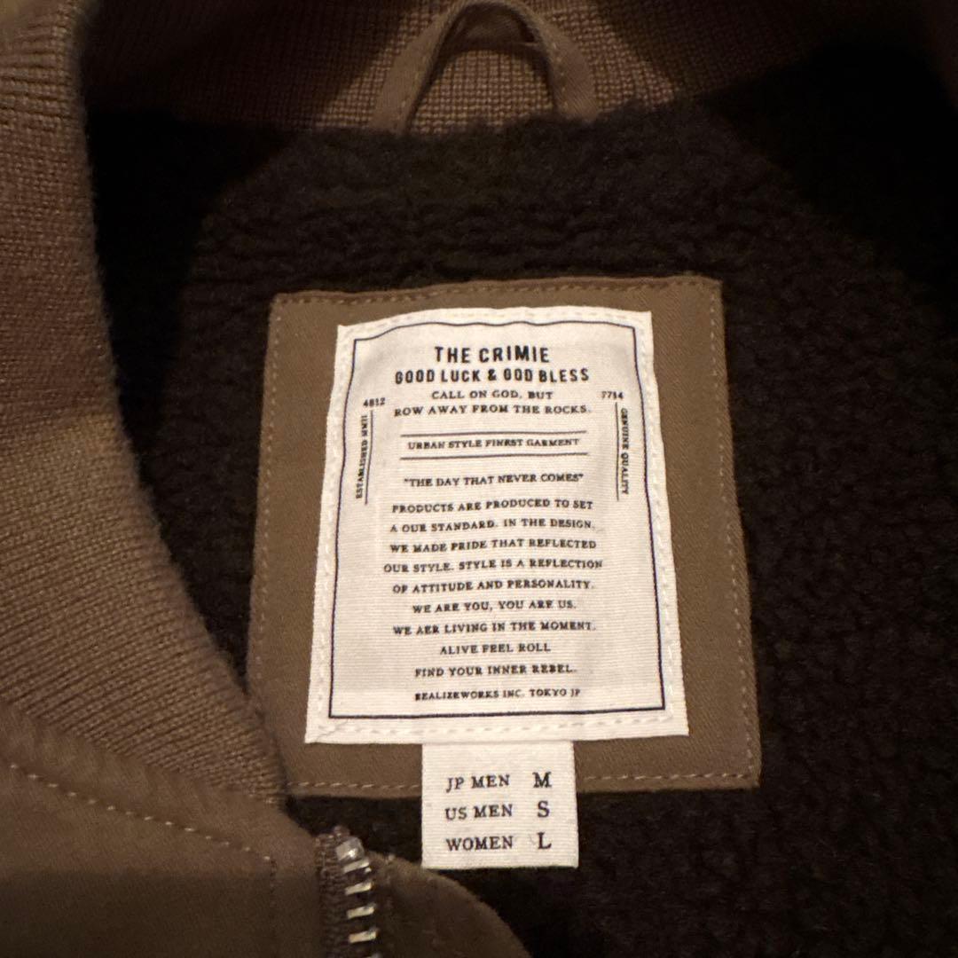 THE CRIMIE】WILL MILITARY BOA VEST