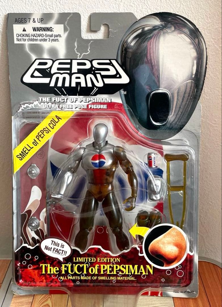 Pepsiman ペプシマン スノーボードフィギュア コーラバージョン - メルカリ
