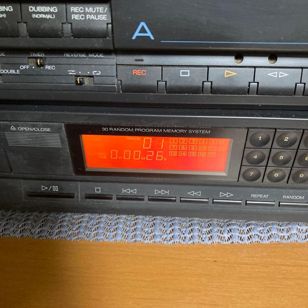 中古Sansui S-E310 CD・カセットWデッキセット[プレヤー別途販売