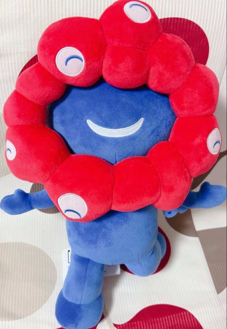 EXPO2025 ミャクミャク BIG ぬいぐるみ 笑顔 - メルカリ