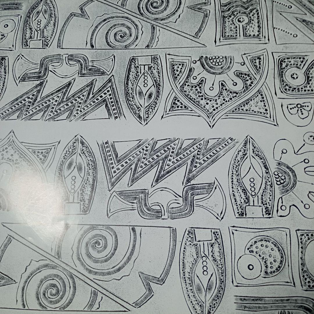 革の図案集　レザークラフト　内川清子オリジナルデザイン集