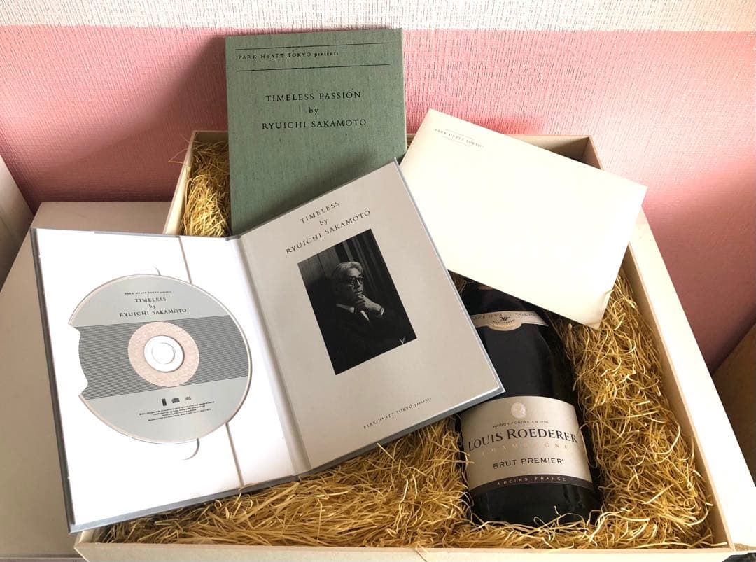 坂本龍一Timeless Passion ワインボトル空タイムレスパッション