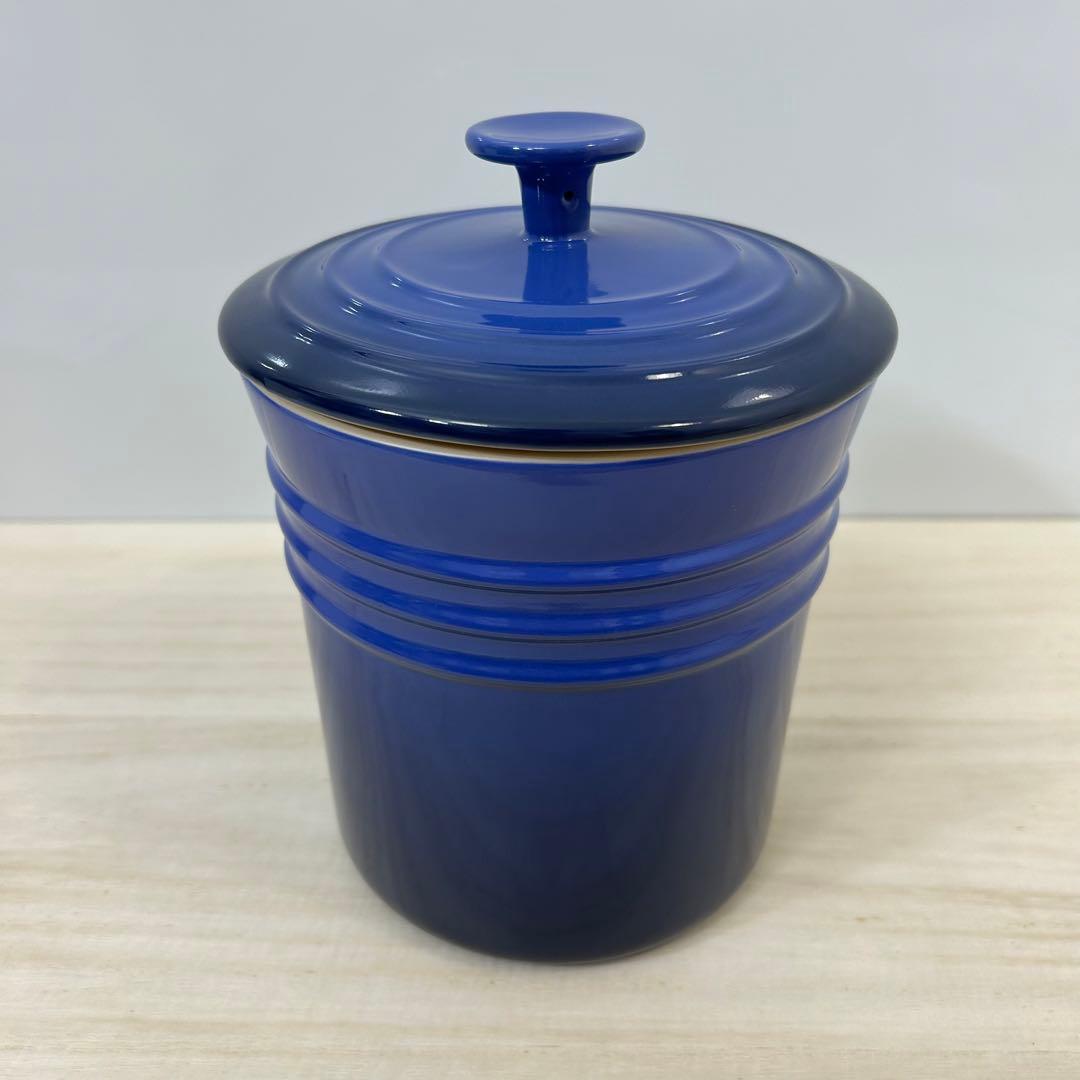 希少品 Le Creuset ルクルーゼ　キャニスター コバルトブルー 2.4L