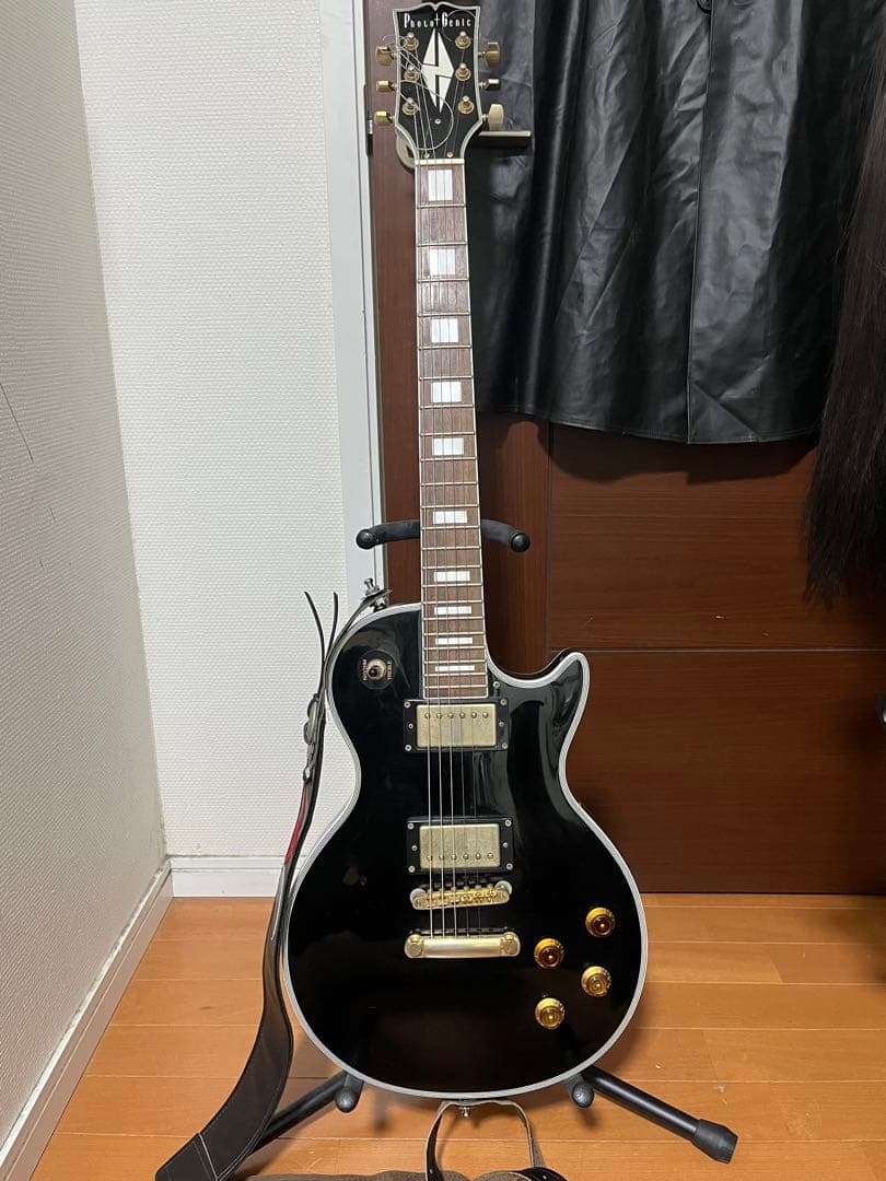 フォトジェニック レスポールカスタム Photogenic LP-300C BK エレキギター レスポールカスタム ブラック 黒