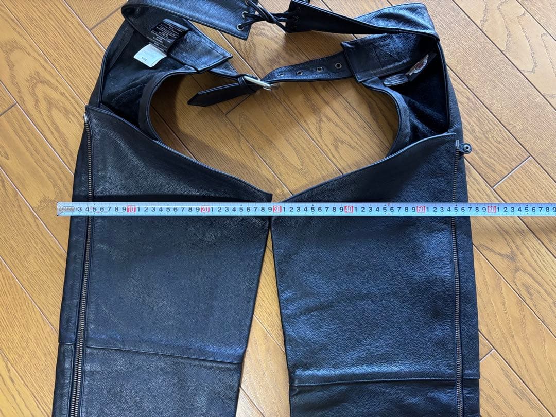 タカさん専用 HARLEY-DAVIDSON レザー チャップス ブラック - メルカリ