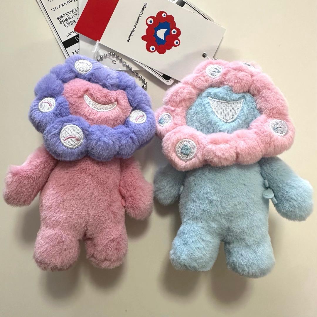 関西万博 ミャクミャク カラーマスコット ピンク＆ブルー パステル