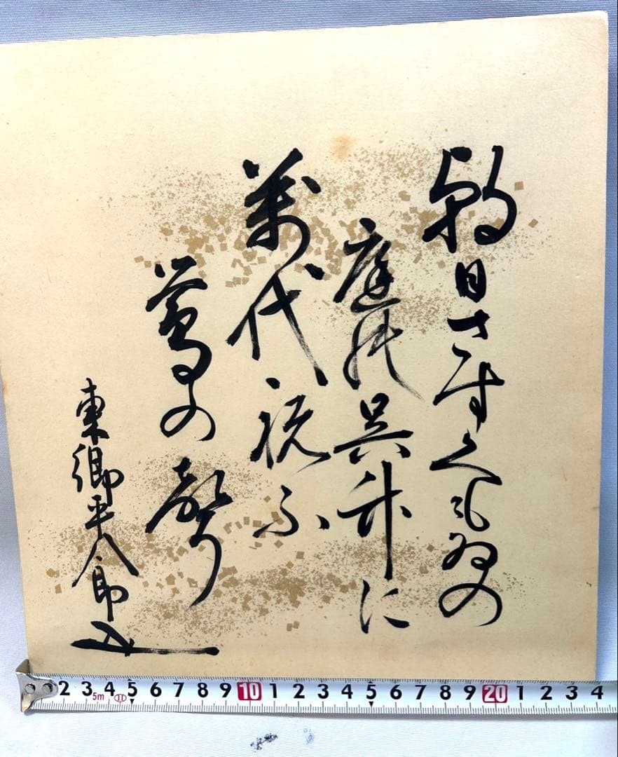 東郷平八郎 直筆 新聞掲載 東郷元帥真蹟色紙 他 - メルカリ