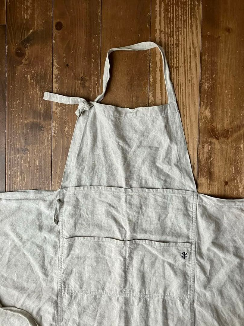 ARTS&SCIENCE アーツ&サイエンス エプロン ベージュ 生成り 9 - メルカリ