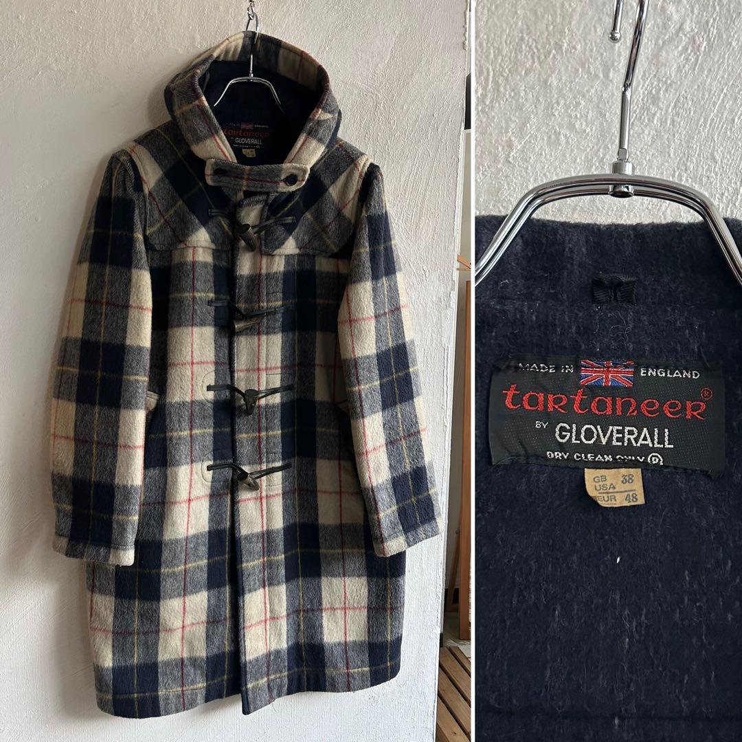 70S イングランド製 gloverall tartaneer ダッフルコート 70S イングランド製 gloverall tartaneer ダッフルコート