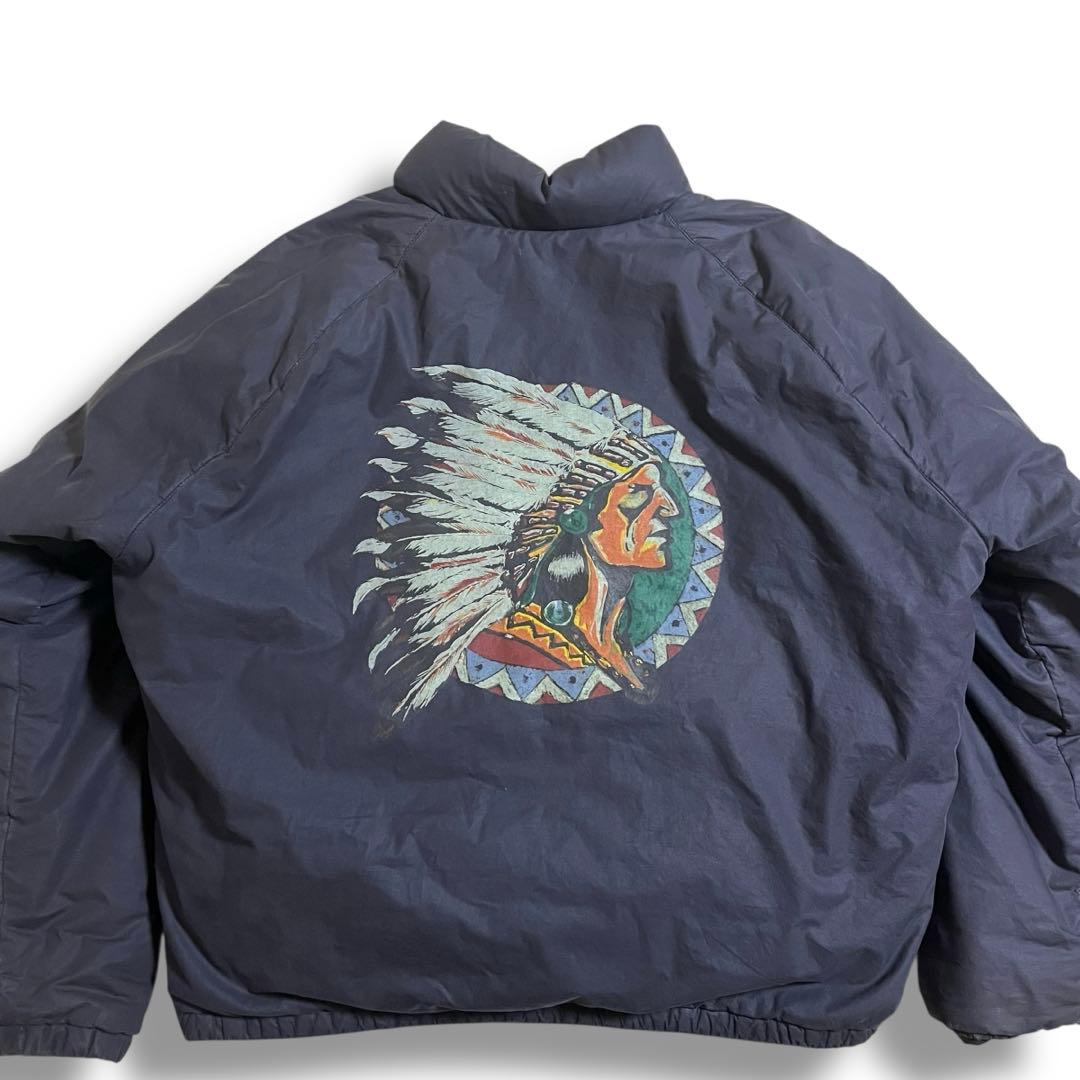 希少】ポロラルフローレン インディアンヘッド ダウンジャケット L