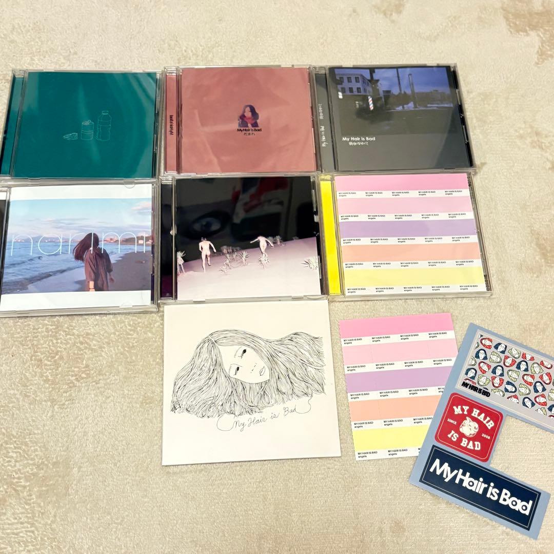 My Hair is Bad マイヘア CDまとめ売り ステッカー付き - メルカリ