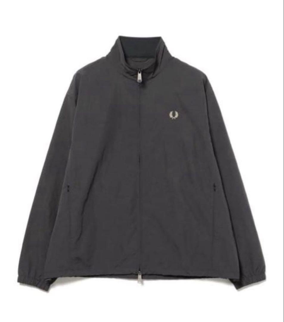 別注 FRED PERRY BEAMS ジャケットとパンツセット アンカーグレー