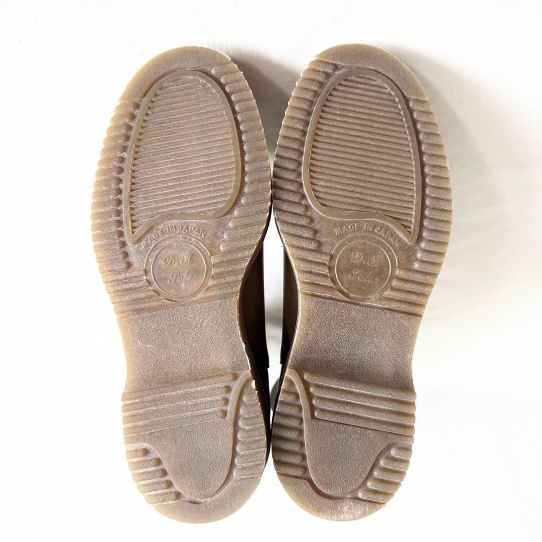 未使用品】パラスパレス レザー サイドゴアミドルブーツ DKソール