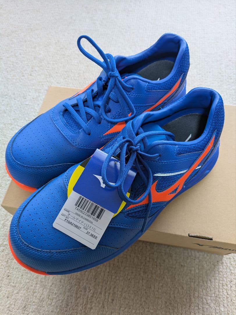 27.5cm EEE ミズノ　安全靴　オールマイティLS