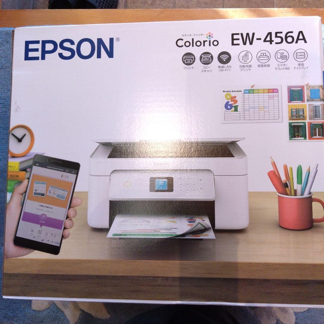 プリンター本体 新品未開封 エプソン EPSON Colorio EW-456A - メルカリ