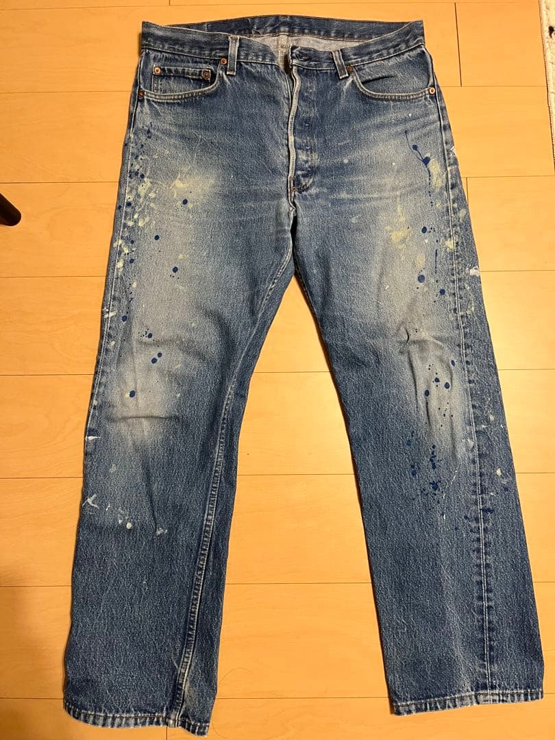 Levi’s 501 90s ペンキ飛び 90's Levi's 501 デニムパンツ ペンキ飛び 表記(36x30) USA製 | すべて