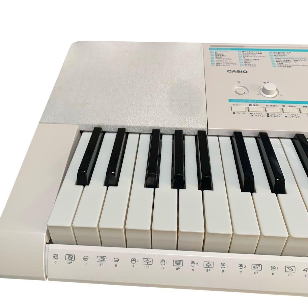 カシオ 電子キーボード・スタンドセット LK-228 ホワイト - メルカリ