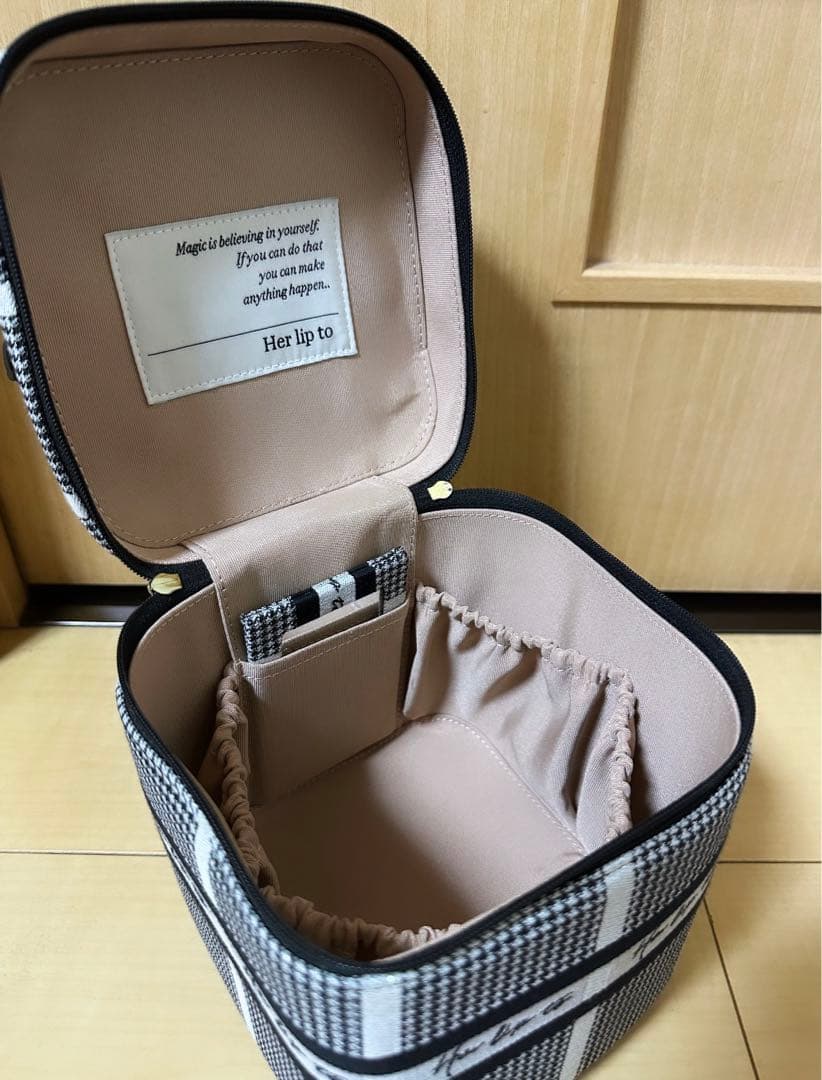 herlipto Jacquard Vanity Bag バニティ バック - メルカリ
