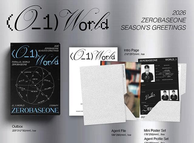 ZEROBASEONE 2026 シーグリ(0_1) Worldカードセット贈呈 - メルカリ