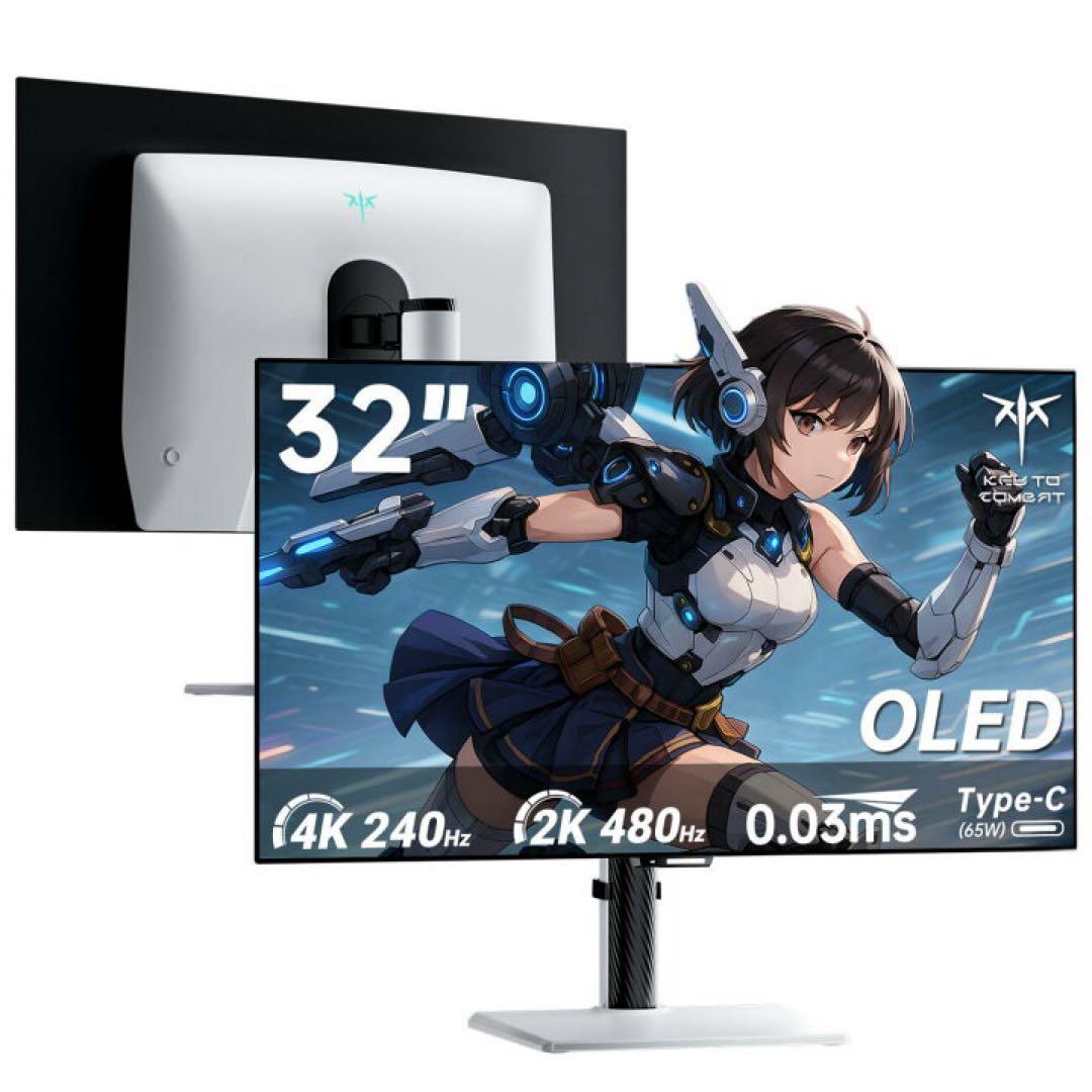 KTC G32P5 32インチ OLED ディスプレイ 4K 240Hz 本体 Amazon.co.jp: KTC 32インチ 4K OLED有機ELゲーミングモニター